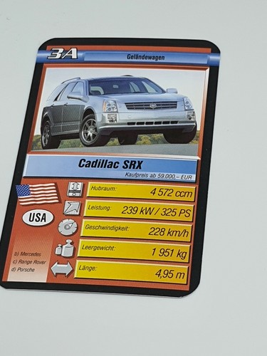Cadillac srx classe - srx,