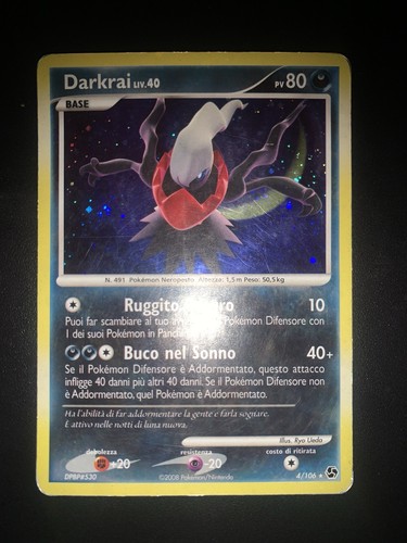 Carta pokémon darkrai - carta, 40