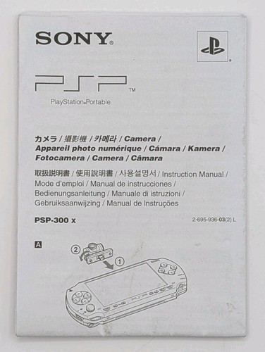 Sony psp 300 - psp-300, fotocamera