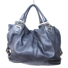 [Usato] BALLY Buone Condizioni VILDA Tutta Pelle Tote Bag Borsetta Patta Apertura/Chiusura