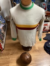 MAGLIA UFFICIALE CALCIO ANNI '70  ALBA TRASTEVERE ROMA N° 10 IN LANETTA