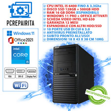 ACER PC COMPUTER DESKTOP FISSO