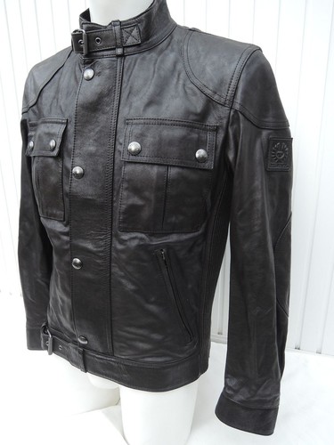 Giacca pelle belstaff - pelle,