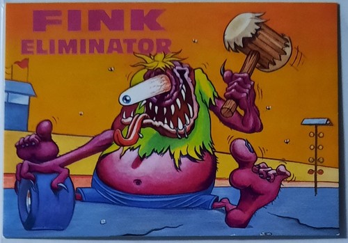 1996 rat fink card - rat, "fink