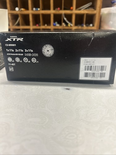 Nuovo shimano xtr m9001 1 - xtr, cs-m9001