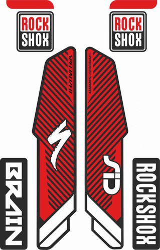 Adesivo forcella rock shox sid - forcella,