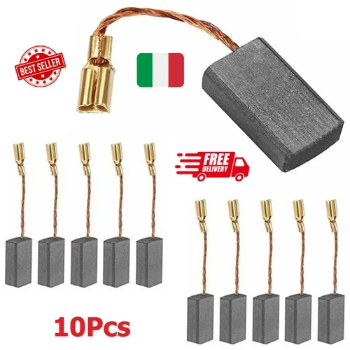 10pz spazzole carboncini - spazzole, da