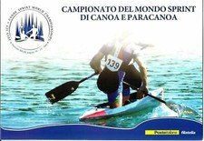 Italia 2015 Campionato del Mondo Sprint Kayak Canoa Canoa Sport FOLDER RARO!!