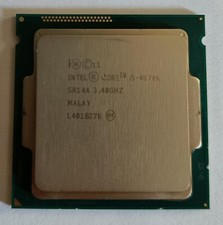 Processore CPU PC Intel i5 4670K 3.40GHz Socket LGA1150