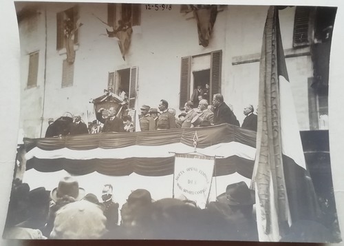 Fotografia spoleto 1918 ww1 - spoleto,
