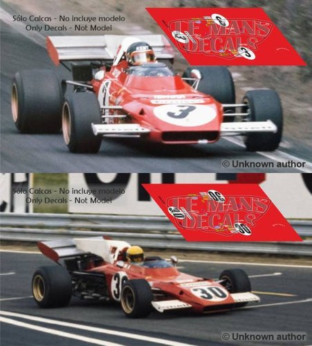 Decals ferrari 312 - ferrari,