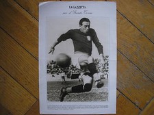 ROMEO MENTI LA GAZZETTA DEL PIEMONTE PER IL GRANDE TORINO POSTER TORO