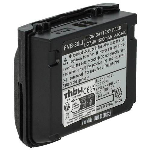 Batteria per vertex - vertex, yaesu