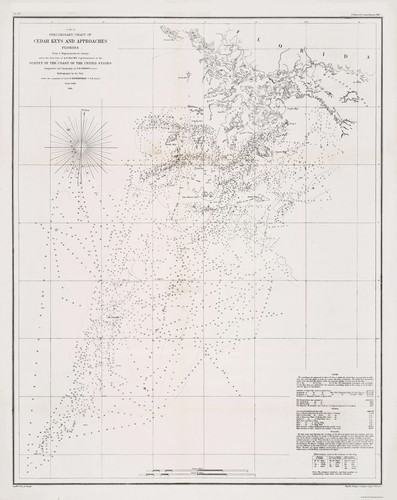 Mappa nautica storica chiavi - -,