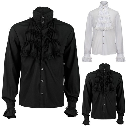 Camicia uomo gotica - camicia, arruffata
