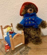 Carillon Paddington Bear - 1990 Eden Toys inc. + Peluche PB - Funzionante