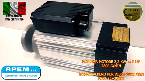 Motore elettrico monofase sega - elettrico,