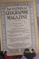  ANTIQUE NATIONAL GEOGRAPHIC