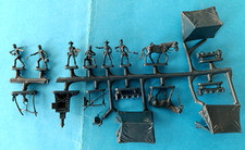 ATLANTIC 1/72 - SERIE FAR-WEST STORY - U.S. Camp 7th Cavalry - rare  SPRUE