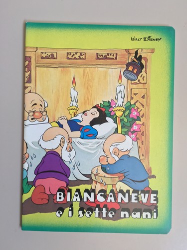 Quaderno biancaneve sette - biancaneve,
