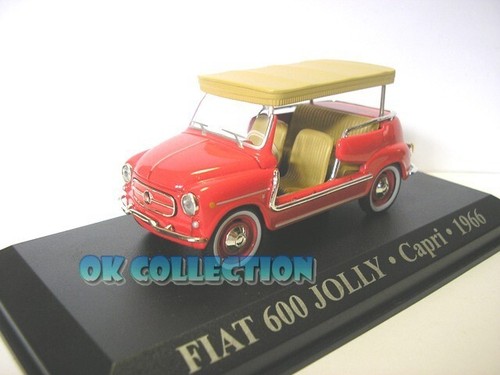 Modellino fiat 600 jolly - 1:43,