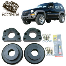 KIT DE LEVAGE D'ENTRETOISES AVANT ET ARRIÈRE 5 CM POUR JEEP CHEROKEE KJ 02-07