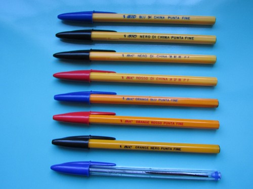 Penne vintage anni bic - penne,
