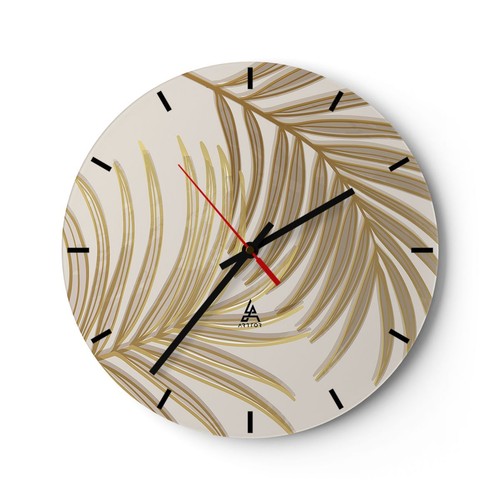 Orologio parete vetro - da, in