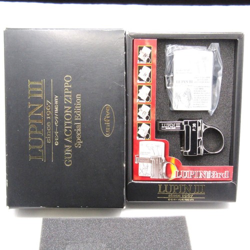 Accendino olio zippo lupin iii - olio,