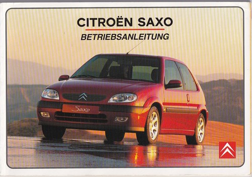 Citroen saxo manuale - saxo,