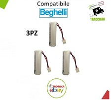 KIT 3 PZ BATTERIA DI  RICAMBIO