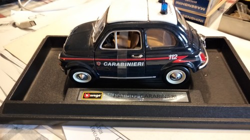 Fiat 500 carabinieri burago - fiat,