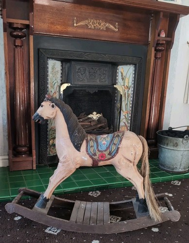 Cavallo dondolo vintage - dondolo,