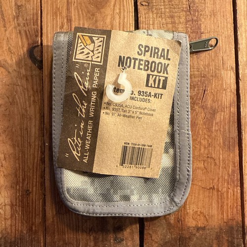 Kit notebook rite - notebook, rain