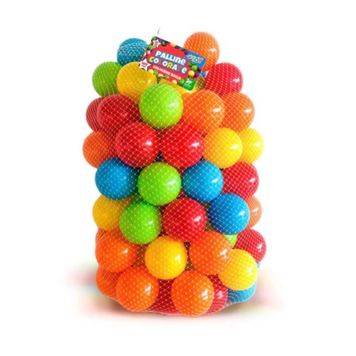 Palline colorate 6cm - colorate, 100pz