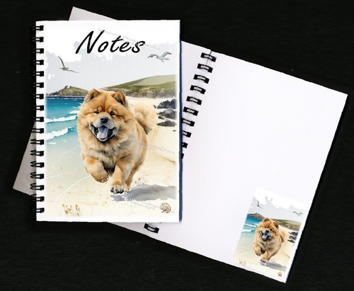 Chow dog - dog, notebook/notepad
