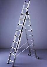 FACAL Scala Alluminio Telescopica 3 x 11  gradini Altezza mt. 7,96 - SL310-3