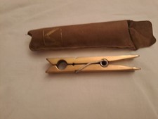 Fermacarte in ottone