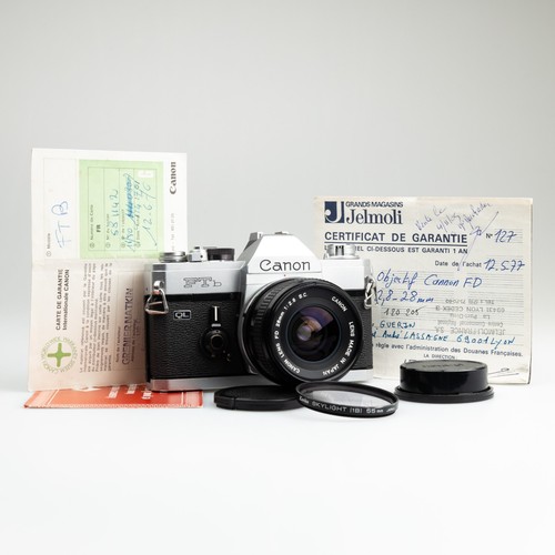 Mint serviced canon ftb - canon,
