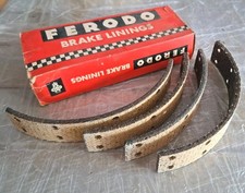 1027010219 Ferodo - Pattini ganasce freno anteriori Renault R4, R4L