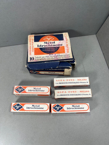 Agfa metol idrochinone anni - idrochinone,