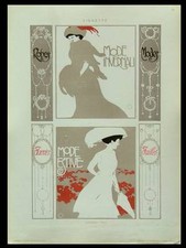 ART NOUVEAU DONNA, ALEARDO