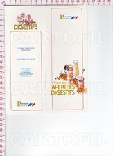 B9435 AVIAZIONE AIR FRANCE PREMIERE MENU AEREO CARTE APERITIF COCKTAIL DIGESTIF 