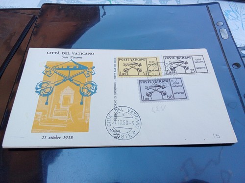1438n fdc vaticano 1958 - 1438n, sede