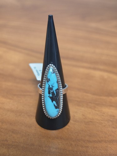 Anello turchese tibetano