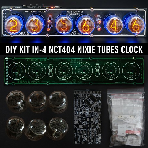 Kit fai 4 nixie - kit, tubes