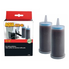 FILTRO ADDOLCITORE A RESINE ALIMENT.PER ELETTROCAFFETTIERE 2 PEZZI
