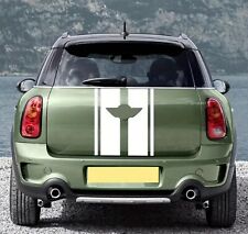 Coppia Bonnet Stripes Fasce Adesive per Mini Cooper R60 Countryman 2010-2016