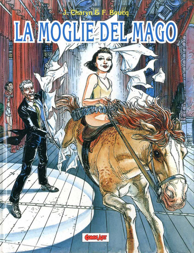 Fumetto moglie del - moglie, mago