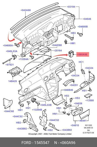 Clip serratura vano - clip,
